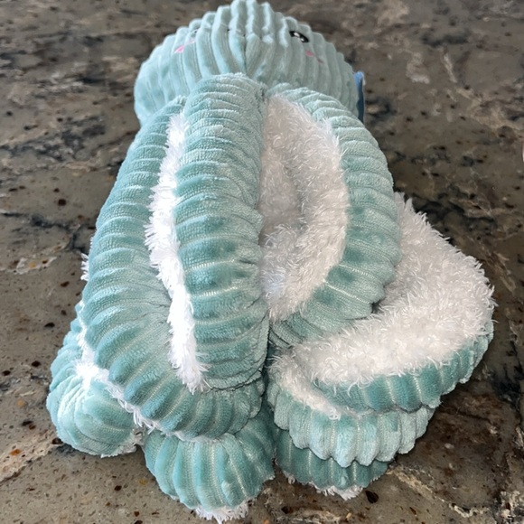 NWT Spark Create Imagine Octopus Plush w/ Rattle, Ages 0+ Teal & White Baby Toy - Picture 5 of 10